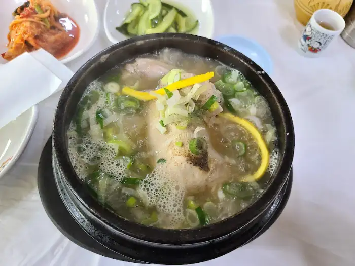 삼계탕 근접샷