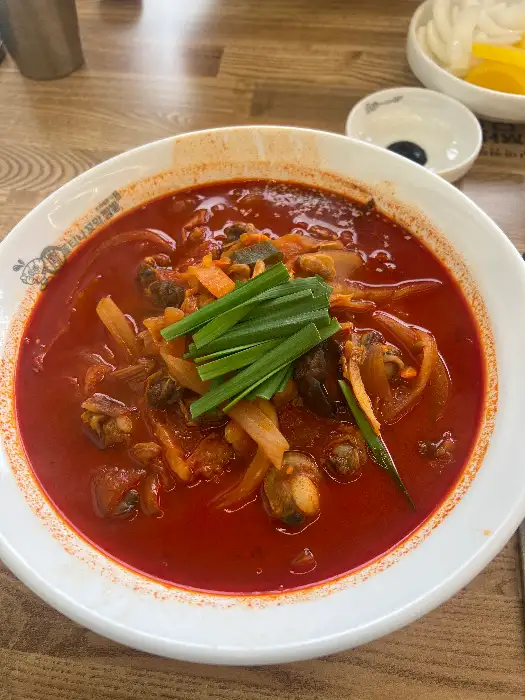 꼬막짬뽕 클로즈업