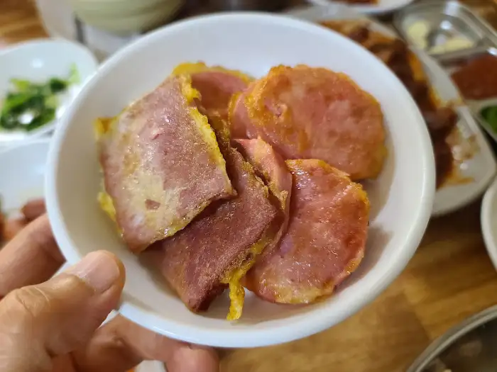 전 반찬