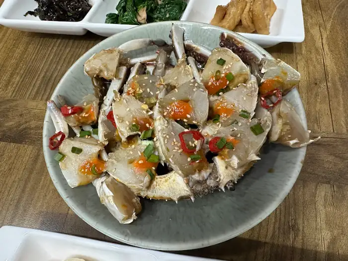 신선한 해산물 요리