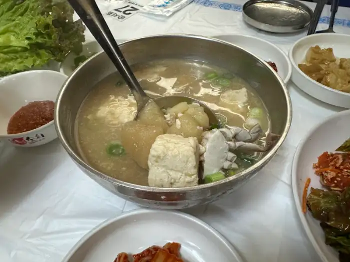 해산물 된장국