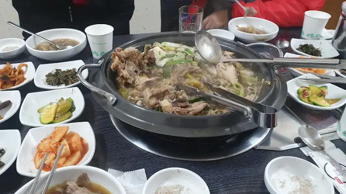 해신탕 메인 요리