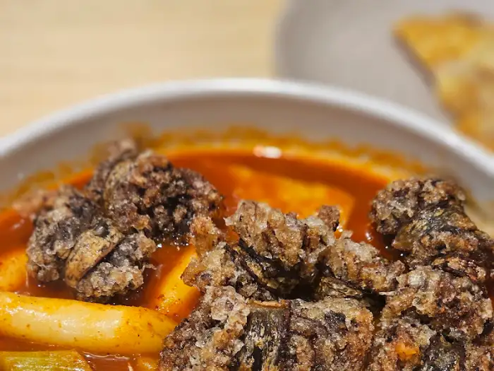 튀김과 떡볶이