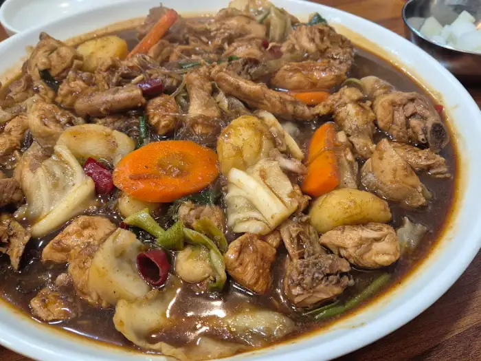 안동 현대찜닭 클로즈업