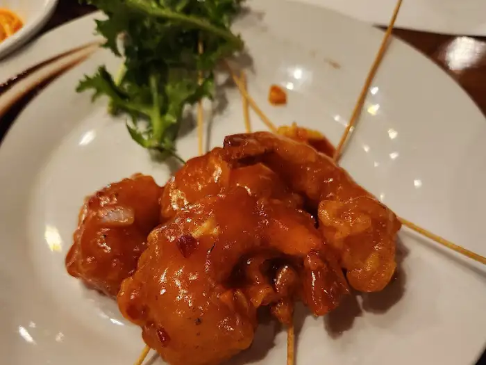 깐풍 새우 클로즈업