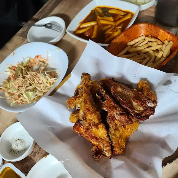 치킨과 떡볶이, 감자튀김