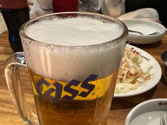 시원한 맥주 한 잔