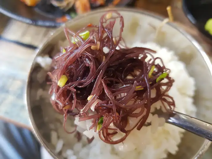 대패 삼겹살 클로즈업
