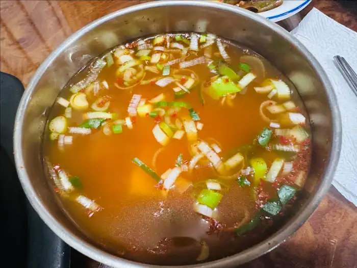따뜻한 국물 요리