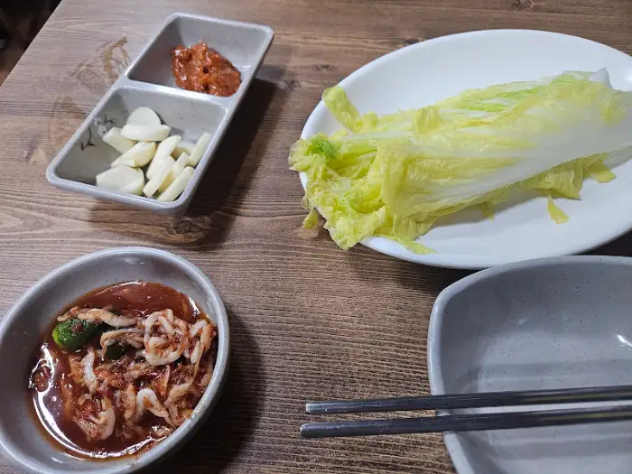 반찬 세팅