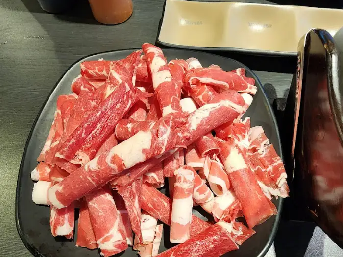 샤브샤브용 신선한 고기