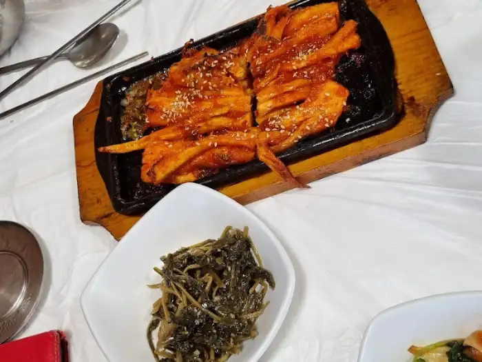 황태구이와 밑반찬
