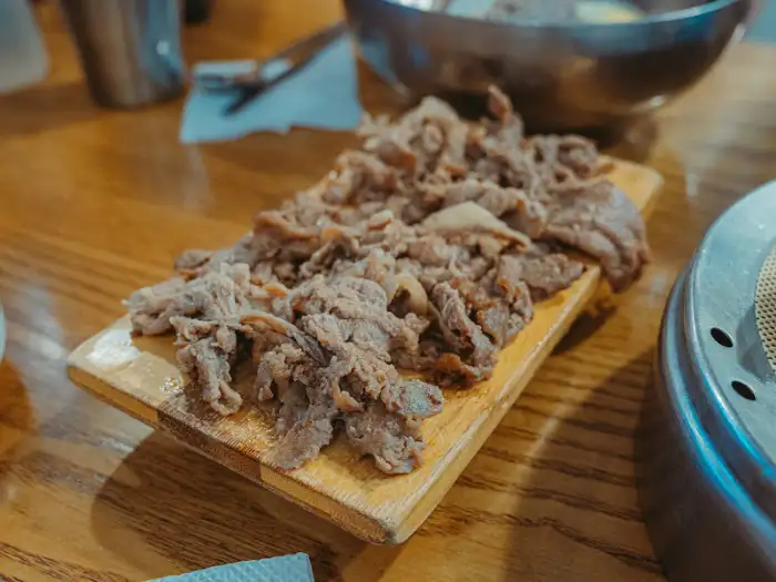푸짐한 불고기