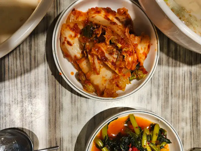 기본 찬으로 나온 김치