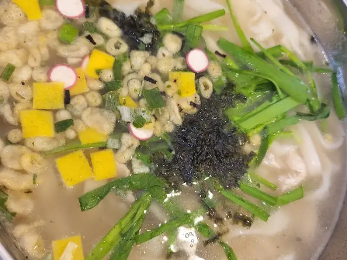 칼국수 비주얼