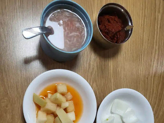반찬 세팅