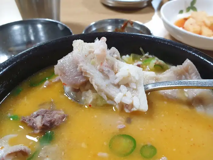 순대국 속 내용물