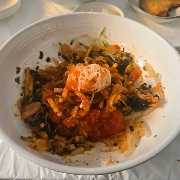 포항 바다속으로 물회