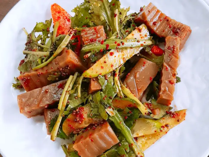 도토리 야채말이