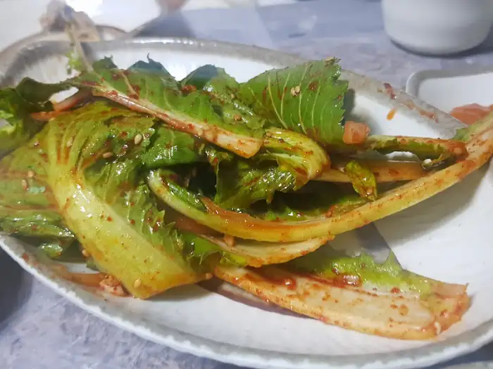 겉절이 김치