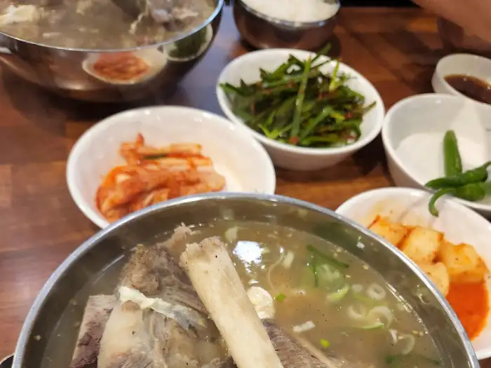 갈비탕 한 상차림