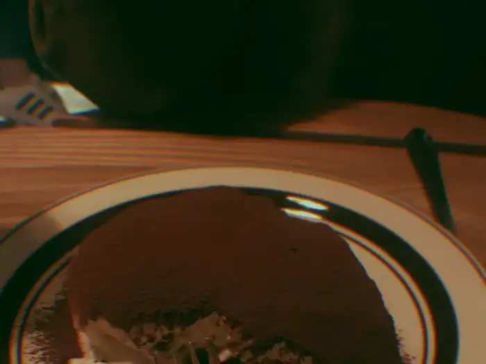 티라미수 클로즈업