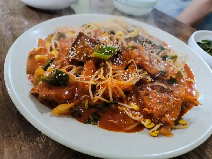 대전 동원식당 황태찜 상세