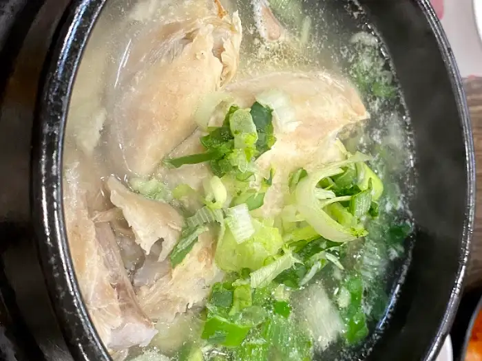 삼계탕 클로즈업