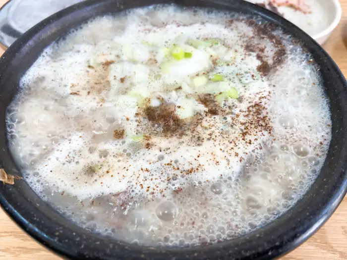 순댓국 국물