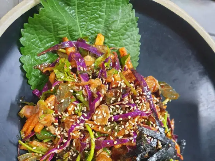 먹음직스러운 재첩회무침