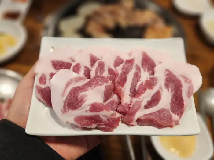 갈비 한 점