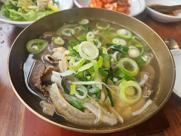 한우곰탕 클로즈업