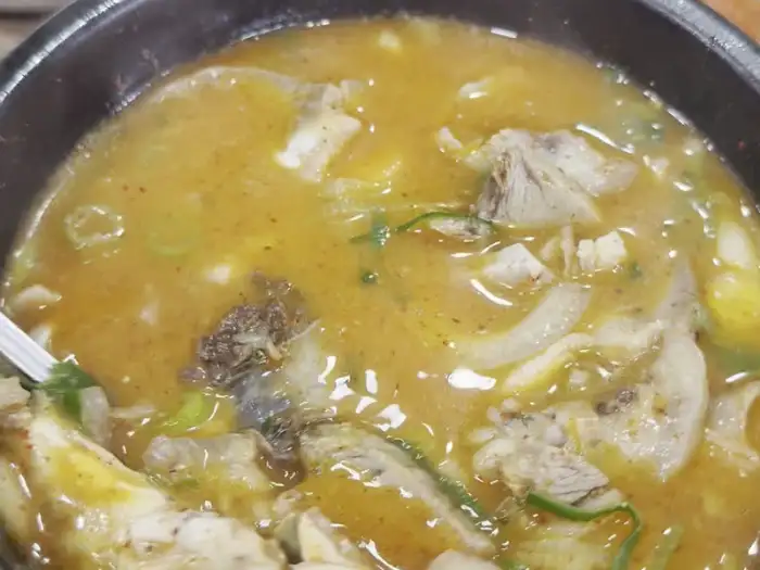 순대국 내부