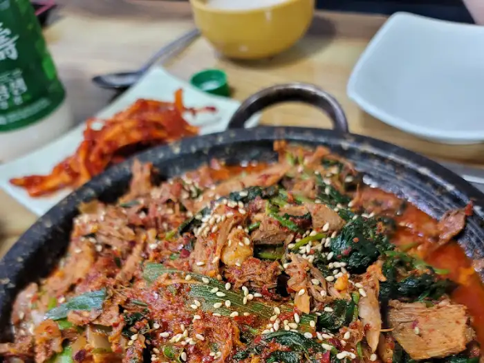 흑염소 고기 요리