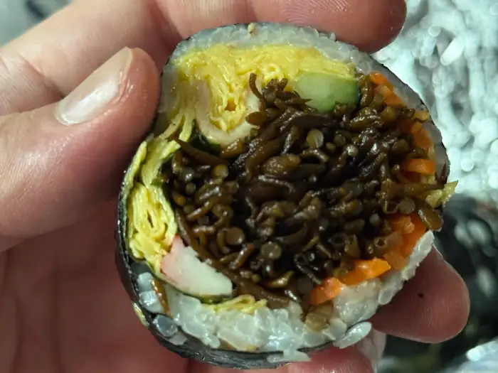 명란 김밥 속재료
