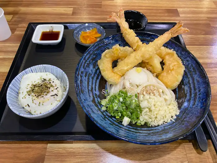 냉우동 세트 구성
