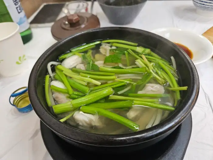 통영 복국 맛집 해안선 시원한 도톨복국