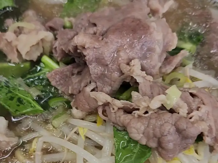 소고기 쌀국수 고기