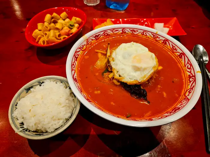 짬뽕과 밥, 단무지