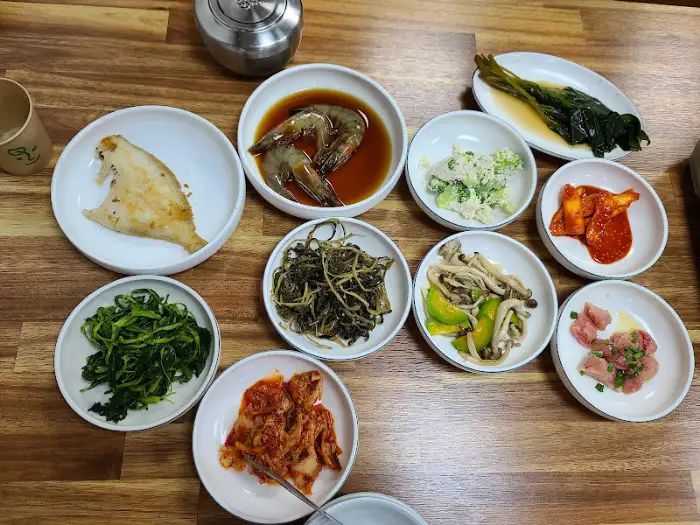 다양한 반찬