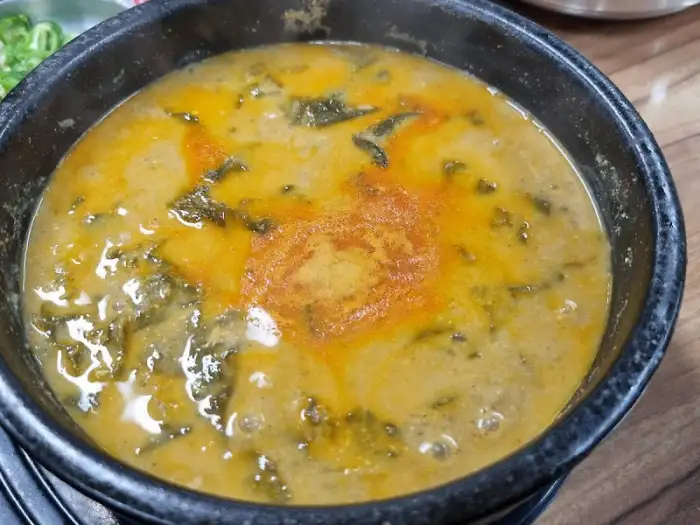 추어탕 클로즈업