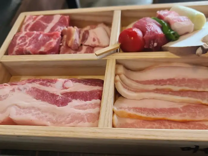 신선한 고기