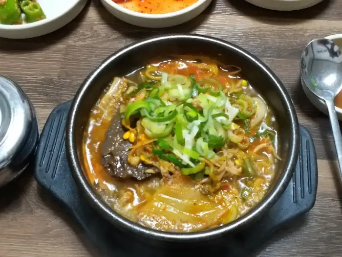곱창전골 모습
