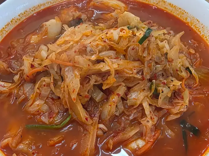 짬뽕밥 클로즈업