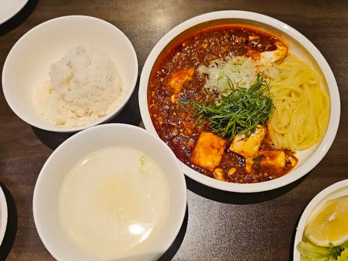 마파두부, 밥, 계란국
