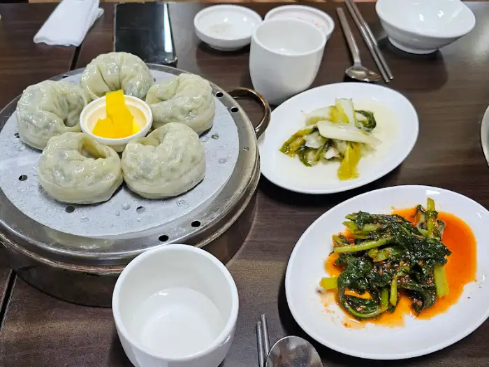 기러기 칼국수 완성 모습