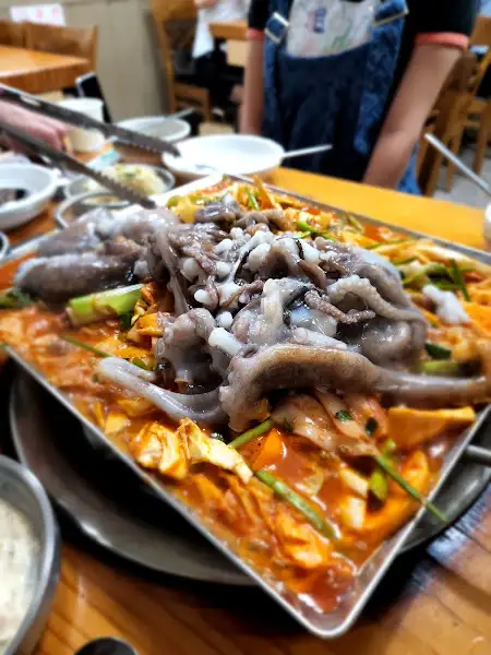매콤한 해물 요리