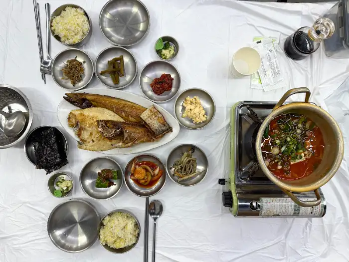 한 상 차림