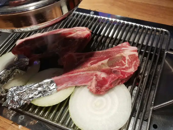 신선한 양갈비