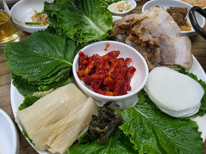 보쌈 한 상